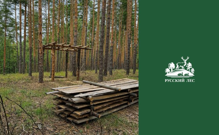 Строим новую охотничью вышку